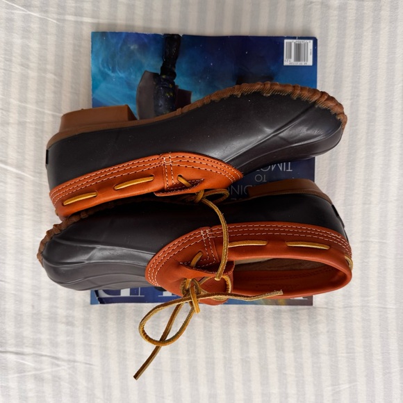 Eddie Bauer Black and Brown Duck Boots - Picture 7 of 10